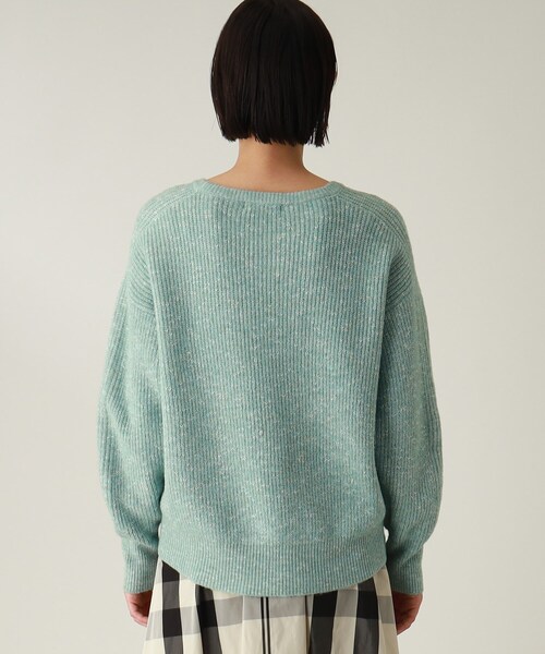 THE SHOP TK （ザ ショップ ティーケー ）の「◆【程よくゆったり/洗える】ラメニット（ニット/セーター・レディース・ベージュ系3/ブルー系8/ライトパープル/ライトイエロー系4・12/13）」の9枚目の写真