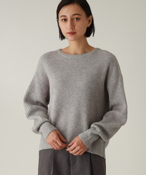 THE SHOP TK （ザ ショップ ティーケー ）の「◆【程よくゆったり/洗える】ラメニット（ニット/セーター・レディース・ベージュ系3/ブルー系8/ライトパープル/ライトイエロー系4・12/13）」の11枚目の写真