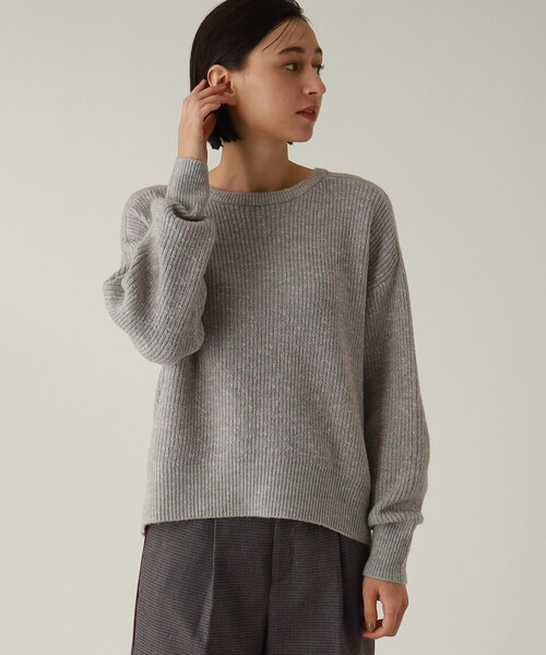 THE SHOP TK （ザ ショップ ティーケー ）の「◆【程よくゆったり/洗える】ラメニット（ニット/セーター・レディース・ベージュ系3/ブルー系8/ライトパープル/ライトイエロー系4・12/13）」の12枚目の写真