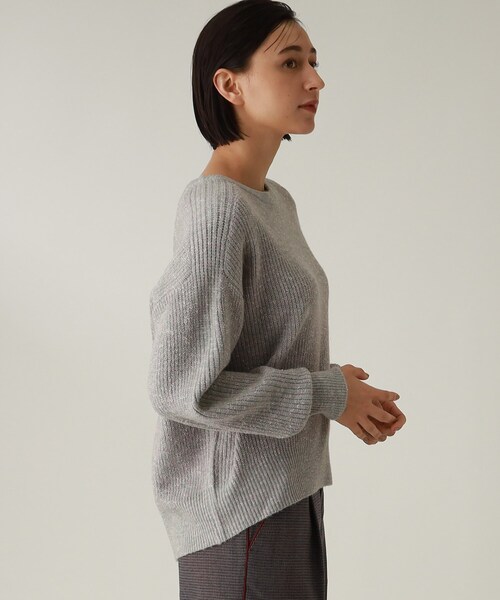 THE SHOP TK （ザ ショップ ティーケー ）の「◆【程よくゆったり/洗える】ラメニット（ニット/セーター・レディース・ベージュ系3/ブルー系8/ライトパープル/ライトイエロー系4・12/13）」の13枚目の写真