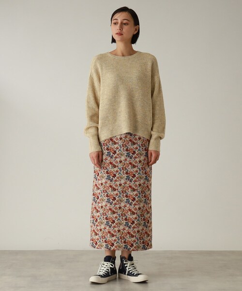 THE SHOP TK （ザ ショップ ティーケー ）の「◆【程よくゆったり/洗える】ラメニット（ニット/セーター・レディース・ベージュ系3/ブルー系8/ライトパープル/ライトイエロー系4・12/13）」の19枚目の写真