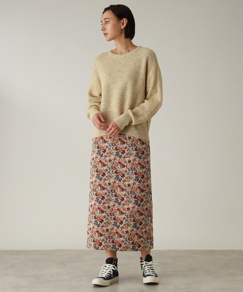 THE SHOP TK （ザ ショップ ティーケー ）の「◆【程よくゆったり/洗える】ラメニット（ニット/セーター・レディース・ベージュ系3/ブルー系8/ライトパープル/ライトイエロー系4・12/13）」の20枚目の写真