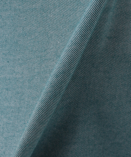 EDIFICE(エディフィス)の「オーガニックコットン ツイル ネル バンドカラーシャツ(シャツ/ブラウス・メンズ・グリーン/ホワイト/ネイビー/ブラウン・MEDIUM/SMALL/LARGE/X-LARGE)」の18枚目の写真