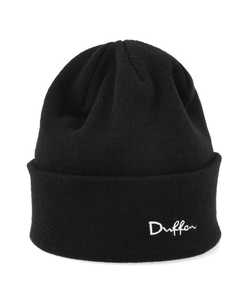 The DUFFER of ST.GEORGE(ザダファーオブセントジョージ)の「BASIC KNIT CAP:日本製 ニットキャップ(ニットキャップ/ビーニー・メンズ・チャコールグレー/ブラック/ネイビー/カーキブラウン/シルバーグレー/インディゴブルー・F)」の10枚目の写真