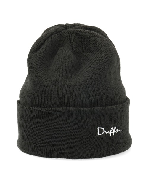 The DUFFER of ST.GEORGE(ザダファーオブセントジョージ)の「BASIC KNIT CAP:日本製 ニットキャップ(ニットキャップ/ビーニー・メンズ・チャコールグレー/ブラック/ネイビー/カーキブラウン/シルバーグレー/インディゴブルー・F)」の11枚目の写真