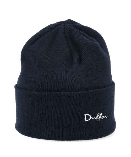 The DUFFER of ST.GEORGE(ザダファーオブセントジョージ)の「BASIC KNIT CAP:日本製 ニットキャップ(ニットキャップ/ビーニー・メンズ・チャコールグレー/ブラック/ネイビー/カーキブラウン/シルバーグレー/インディゴブルー・F)」の13枚目の写真