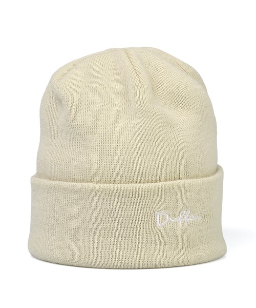 The DUFFER of ST.GEORGE(ザダファーオブセントジョージ)の「BASIC KNIT CAP:日本製 ニットキャップ(ニットキャップ/ビーニー・メンズ・チャコールグレー/ブラック/ネイビー/カーキブラウン/シルバーグレー/インディゴブルー・F)」の8枚目の写真