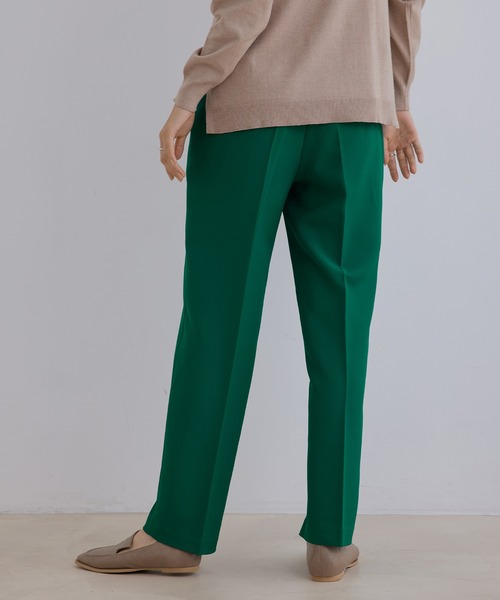 Jayro(ジャイロ)の「エステルストレッチセンタープレステーパードパンツ(その他パンツ・レディース・ブラック/レッド/ネイビー/ピンク/グリーン・FREE)」の11枚目の写真