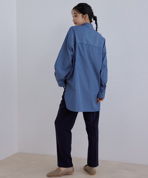 Jayro(ジャイロ)の「エステルストレッチセンタープレステーパードパンツ(その他パンツ・レディース・ブラック/レッド/ネイビー/ピンク/グリーン・FREE)」の16枚目の写真
