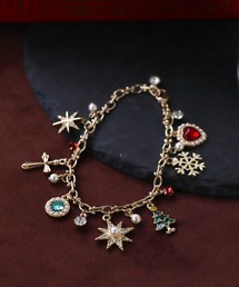 Three Four Time | Christmasチャームブレスレット(ブレスレット)