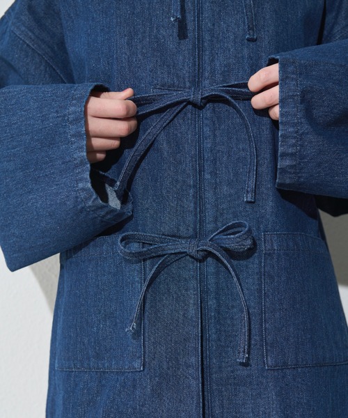 MERLOT（メルロー）の「リボンデニムジャケット（デニムジャケット・レディース・インディゴブルー・FREE）」の21枚目の写真