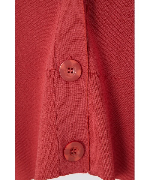 rienda（リエンダ）の「2WAYショルダータックボリュームカーデトップス（カーディガン/ボレロ・レディース・ホワイト/レッド/ライム/ブラック・FREE）」の7枚目の写真