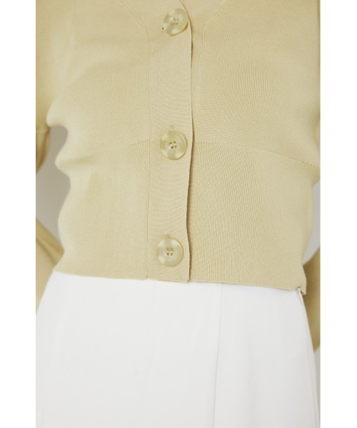 rienda（リエンダ）の「2WAYショルダータックボリュームカーデトップス（カーディガン/ボレロ・レディース・ホワイト/レッド/ライム/ブラック・FREE）」の15枚目の写真