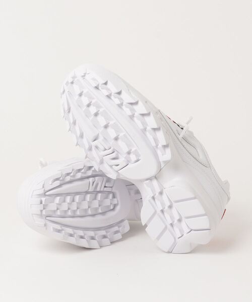 FILA(フィラ)の「FILA/フィラ DISRUPTOR2 HEART ディスラプター2 ハート レディース スニーカー 厚底 UFW22115-125(スニーカー・レディース・ホワイト×レッド・25.5cm/23.0cm/23.5cm/22.5cm/25.0cm/26.0cm/24.5cm/24.0cm/22.0cm)」の7枚目の写真