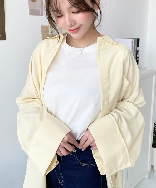 セール】【累計販売枚数1万枚突破！】ワイドスリーブオックスシャツ