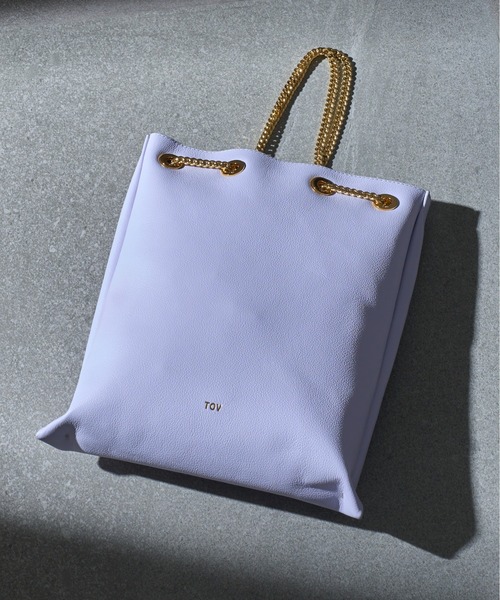 tov（トーヴ）の「【TOV】TOO - DRST /T23S08B224（ショルダーバッグ・レディース・ホワイト/ベージュ/パープル/ブラック・FREE）」の4枚目の写真