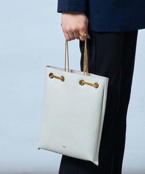 tov（トーヴ）の「【TOV】TOO - DRST /T23S08B224（ショルダーバッグ・レディース・ホワイト/ベージュ/パープル/ブラック・FREE）」の10枚目の写真