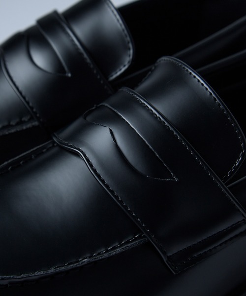 CIASENSE(シアセンス)の「+6.8cm High sole dress bit loafers coin loafers /ハイソール ドレス ビットローファー/コインローファー(ローファー・メンズ・ブラック/ブラック×ブラック/ターコイズブルー/ダークブラウン/ダークブルー/ブラック系・40/42/44/38)」の13枚目の写真