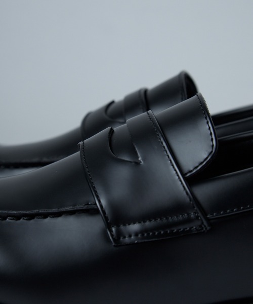 CIASENSE(シアセンス)の「+6.8cm High sole dress bit loafers coin loafers /ハイソール ドレス ビットローファー/コインローファー(ローファー・メンズ・ブラック/ブラック×ブラック/ターコイズブルー/ダークブラウン/ダークブルー/ブラック系・40/42/44/38)」の14枚目の写真