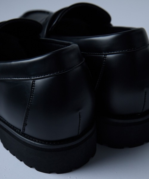 CIASENSE(シアセンス)の「+6.8cm High sole dress bit loafers coin loafers /ハイソール ドレス ビットローファー/コインローファー(ローファー・メンズ・ブラック/ブラック×ブラック/ターコイズブルー/ダークブラウン/ダークブルー/ブラック系・40/42/44/38)」の15枚目の写真