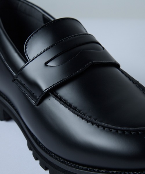 CIASENSE(シアセンス)の「+6.8cm High sole dress bit loafers coin loafers /ハイソール ドレス ビットローファー/コインローファー(ローファー・メンズ・ブラック/ブラック×ブラック/ターコイズブルー/ダークブラウン/ダークブルー/ブラック系・40/42/44/38)」の16枚目の写真