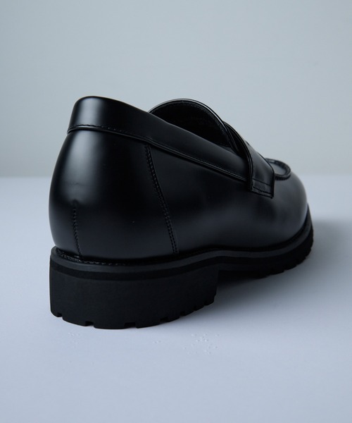 CIASENSE(シアセンス)の「+6.8cm High sole dress bit loafers coin loafers /ハイソール ドレス ビットローファー/コインローファー(ローファー・メンズ・ブラック/ブラック×ブラック/ターコイズブルー/ダークブラウン/ダークブルー/ブラック系・40/42/44/38)」の21枚目の写真