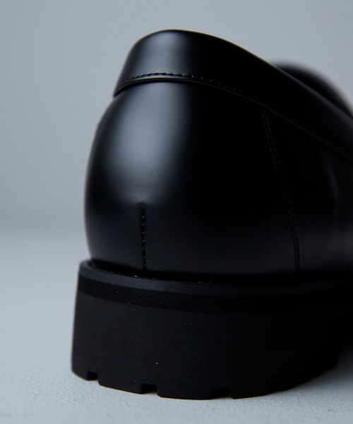 CIASENSE（シアセンス）の「＋6.8cm High sole dress bit loafers coin loafers /ハイソール ドレス ビットローファー/コインローファー（ローファー・メンズ・ブラック/ブラック×ブラック/ターコイズブルー/ダークブラウン/ダークブルー/ブラック系・40/42/44/38）」の14枚目の写真