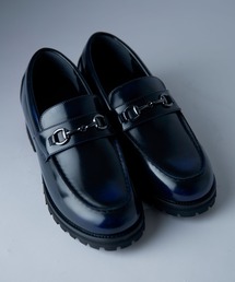 CIASENSE（シアセンス）の「＋6.8cm High sole dress bit loafers coin loafers /ハイソール ドレス ビットローファー/コインローファー（ローファー）」