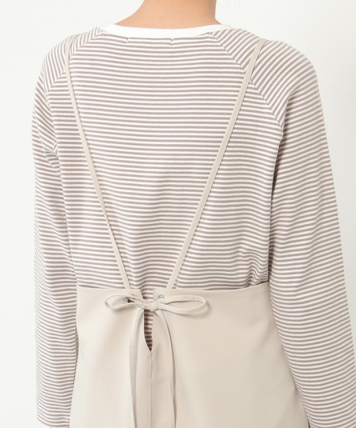 ikka（イッカ）の「キャミワンピアンサンブル（ワンピース・レディース・ブラック/ベージュ・S/M/L）」の15枚目の写真