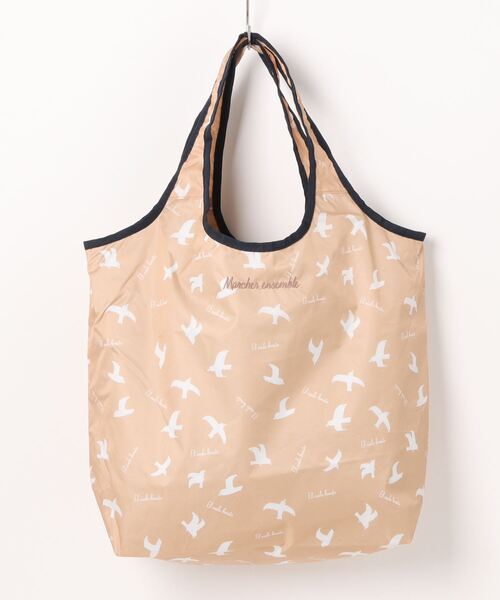 LBC（エルビーシー）の「コンパクトホレイホオンエコバッグ（エコバッグ/サブバッグ・レディース・グレー/ブラック/グリーン/ネイビー/ブルー系/スカイブルー/ターコイズブルー/ベージュ/ピンク/ライトグレー・FREE）」の4枚目の写真