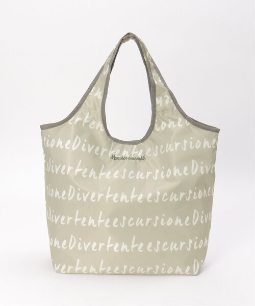 LBC（エルビーシー）の「コンパクトホレイホオンエコバッグ（エコバッグ/サブバッグ・レディース・グレー/ブラック/グリーン/ネイビー/ブルー系/スカイブルー/ターコイズブルー/ベージュ/ピンク/ライトグレー・FREE）」の2枚目の写真