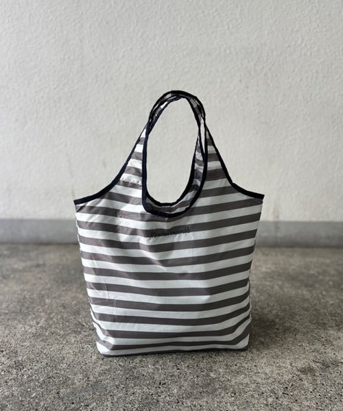 LBC（エルビーシー）の「コンパクトホレイホオンエコバッグ（エコバッグ/サブバッグ・レディース・グレー/ブラック/グリーン/ネイビー/ブルー系/スカイブルー/ターコイズブルー/ベージュ/ピンク/ライトグレー・FREE）」の20枚目の写真