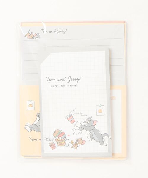 公式】トムとジェリー ボリュームアップレター（手帳/メモ帳