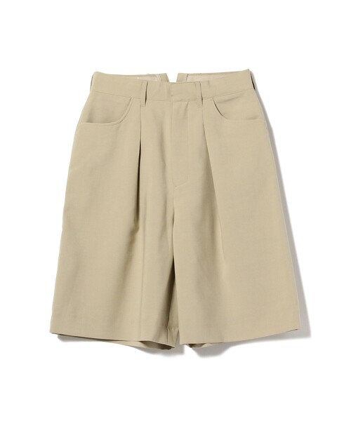 Ray BEAMS（レイビームス）の「FARAH × Ray BEAMS / 別注 1tuck Wide Shorts（その他パンツ・レディース・ブラック/ベージュ・26inch/28inch）」の9枚目の写真