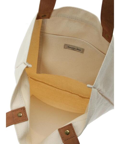 Samansa Mos2（サマンサ モスモス）の「キャンバストートバッグ（ハンドバッグ・レディース・キャメル/ベージュ・ﾌﾘ-）」の20枚目の写真