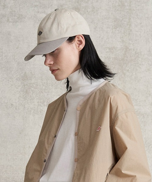 DANTON(ダントン)の「CHINO CLOTH 6PANEL CAP 2TONE(キャップ・レディース・ホワイト系その他6/ホワイト系その他5/ベージュ系その他/グレー系その他/カーキ系1・F)」の6枚目の写真