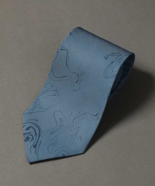 Art re A select（アトリエセレクト）の「Pattern Print Necktie/総柄とろみネクタイ（ネクタイ・メンズ・A/C/D/E/F/H/J/L/M/N/O/G/P/Q/R・FREE）」の4枚目の写真