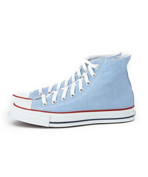 CONVERSE(コンバース)の「CONVERSE SHIRTINGハイカット/BCCONVERSE SHIRTING HI◆(スニーカー・レディース・ホワイト/ライトブルー・23cm/24cm/25cm)」の10枚目の写真