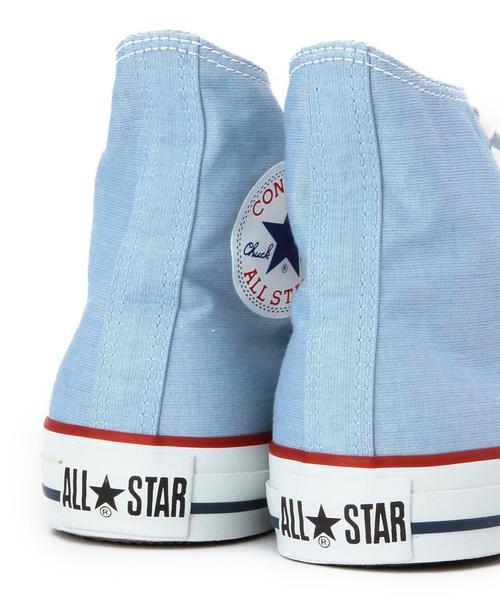 CONVERSE(コンバース)の「CONVERSE SHIRTINGハイカット/BCCONVERSE SHIRTING HI◆(スニーカー・レディース・ホワイト/ライトブルー・23cm/24cm/25cm)」の5枚目の写真