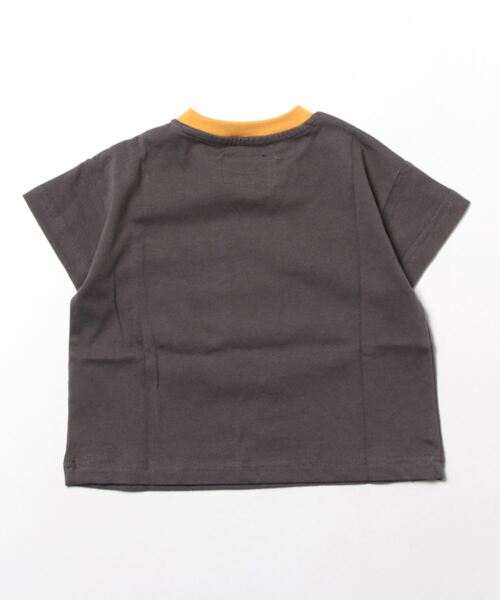 Life Support Products(ライフサポートプロダクツ)の「配色ポケットT(80~150cm)(Tシャツ/カットソー・キッズ・ライトピンク/エメラルド/カーキ/オフホワイト/ホワイト系その他/レッド/ネイビー/マスタード/グリーン系その他/ブルー系その他/チャコール/オレンジ・80/90/95/100/110/120/130/140/150)」の16枚目の写真