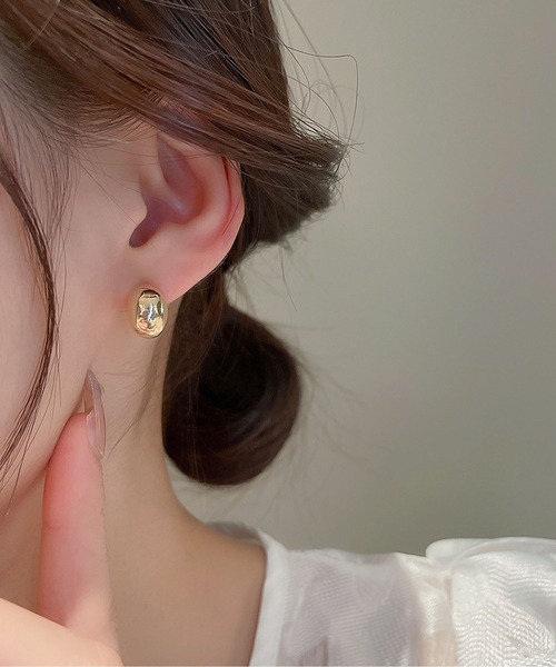 LOPASS(ロパス)の「S925ニードル、アレルギー防止のピアス(ピアス(両耳用)・レディース・U/Q/J/I/F/Y/P/S/D/R/N/L/E/V/O/Z/W/G/H/X/シルバー/ゴールド/C/A・FREE)」の6枚目の写真