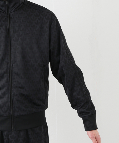 adidas Originals（アディダスオリジナルス）の「【adidas Originals / アディダス オリジナルス】 モノトーンジャガードTRACKTOP（ブルゾン・メンズ・ブラック・MEDIUM/LARGE）」の6枚目の写真