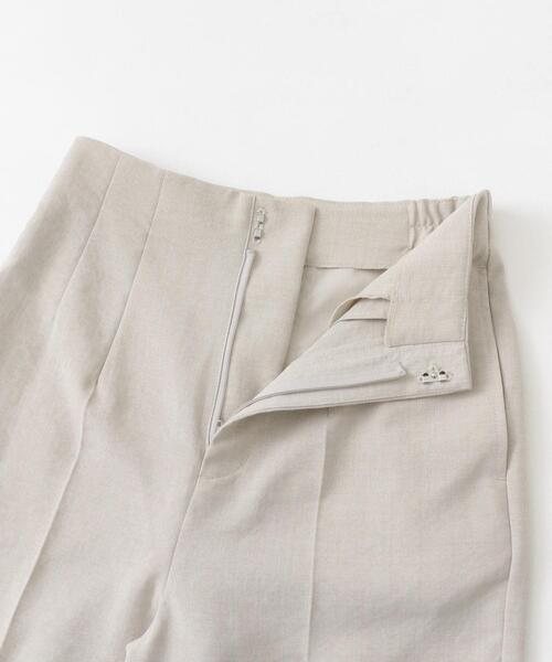 SENSE OF PLACE by URBAN RESEARCH（センスオブプレイスバイアーバンリサーチ）の「リネンライクハイウエストテーパードパンツ（その他パンツ・レディース・チャコールグレー/ライトベージュ/ブラック/ブルー・TALL/X-SMALL/LARGE/SMALL/MEDIUM）」の19枚目の写真