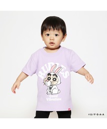RUDIE'S（ルーディーズ）の「RUDIE'SxCRAYON SHINCHAN KIDS RABBIT TEE / ルーディーズ クレヨンしんちゃん キッズ ラビット Tシャツ（Tシャツ/カットソー）」