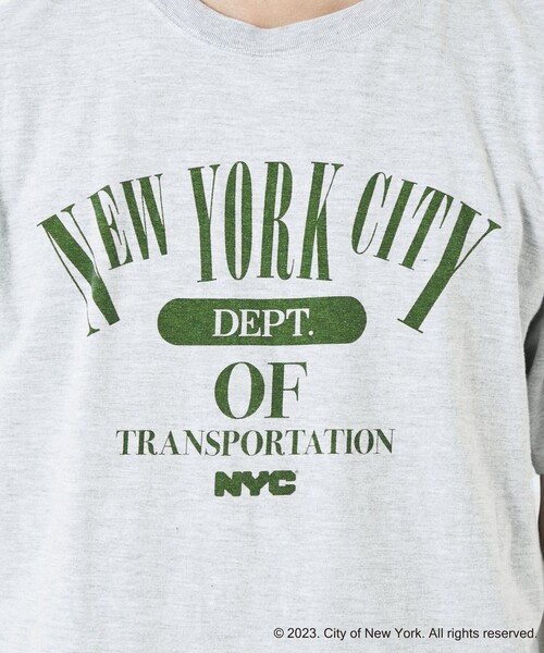 GOOD ROCK SPEED(グッドロックスピード)の「【別注】<GOOD ROCK SPEED>NYC Transport プリント Tシャツ(Tシャツ/カットソー・メンズ・ライトグレー・M/L/XL)」の11枚目の写真