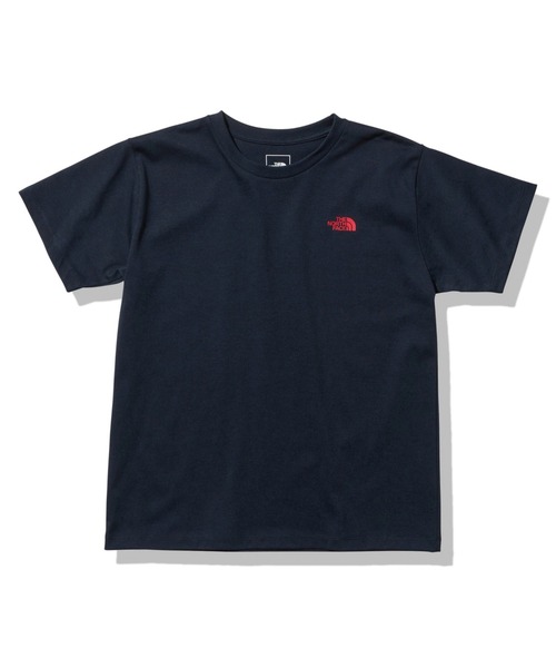 THE NORTH FACE(ザノースフェイス)の「THE NORTH FACE S/S Bandana Square Logo Tee NTW32349(Tシャツ/カットソー・レディース・ネイビー/オレンジ/ホワイト/ブラック・LARGE/MEDIUM/SMALL)」の13枚目の写真
