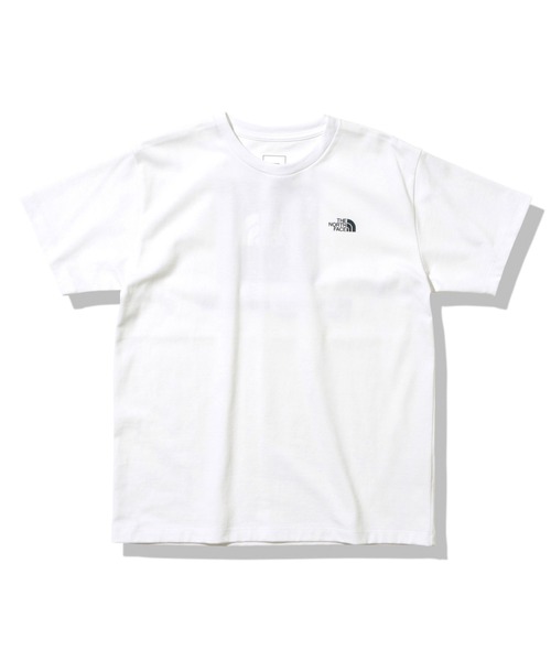 THE NORTH FACE(ザノースフェイス)の「THE NORTH FACE S/S Bandana Square Logo Tee NTW32349(Tシャツ/カットソー・レディース・ネイビー/オレンジ/ホワイト/ブラック・LARGE/MEDIUM/SMALL)」の11枚目の写真