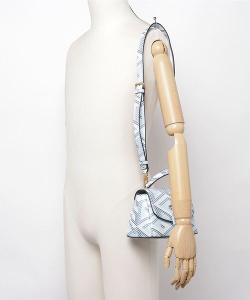 Guess（ゲス）の「MONTREAL Mini Crossbody Flap（ハンドバッグ・レディース・スカイブルー/ストーン/ライトピンク/ブラック・ONE SIZE）」の16枚目の写真