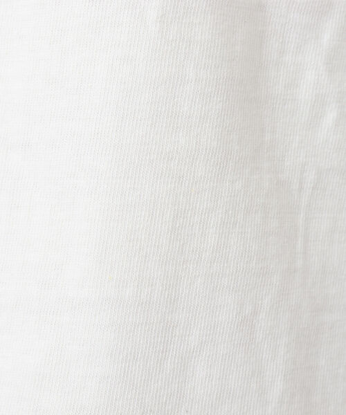 BARNS OUTFITTERS(バーンズアウトフィッターズ)の「【BARNS OUTFITTERS/バーンズアウトフィッターズ】別注吊り編みTシャツ SUNSHINE(Tシャツ/カットソー・メンズ・ホワイト/グレイッシュブルー/グレー・S/M/L/XL)」の4枚目の写真