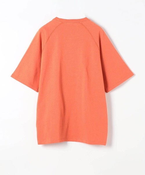 Grand PARK（グランドパーク）の「DISCUS別注ラグランスリーブオーバーTシャツ（Tシャツ/カットソー・メンズ・ベージュ/ホワイト/レッド/グレー・SMALL/MEDIUM/LARGE/X-LARGE）」の5枚目の写真